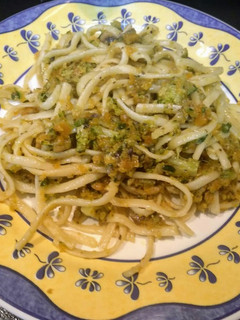 Una foto de Tallarines con verduras