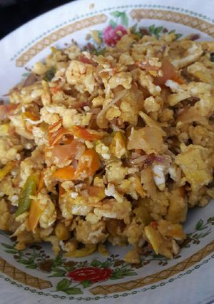 Foto resep Oseng Telur Setan