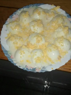 Una foto de Huevos rellenos