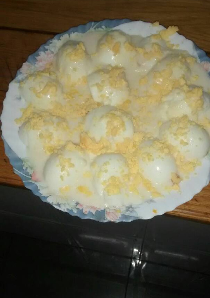 Una foto de Huevos rellenos