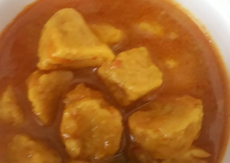 Besan ke gatte ki sabji