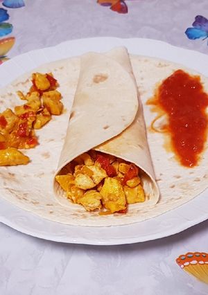 Foto principal de Fajitas de pollo a mi manera 😊