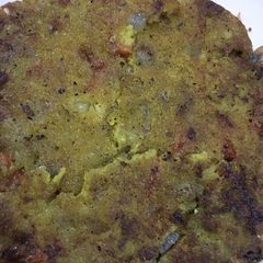 A picture of Suji ka cheela.
