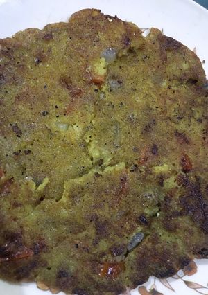 A picture of Suji ka cheela.