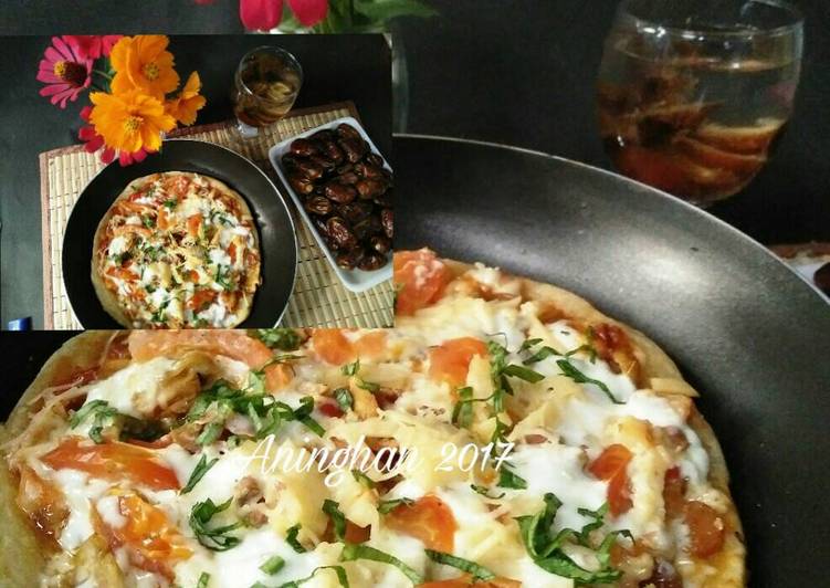 Resep Healthy Pizza ala Aninghan, Enak