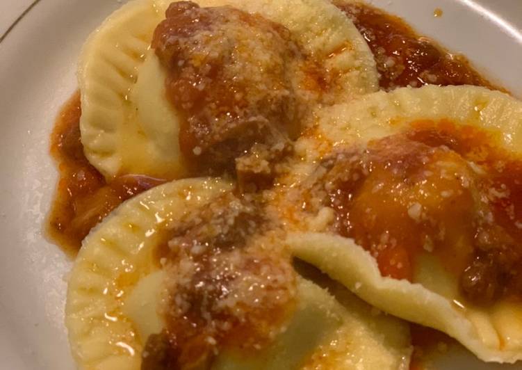 Recetta di Fatto in casa Tortelli di lampredotto e patate