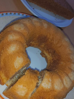 Una foto de Budín súper fácil y rico