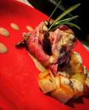 Roast Beef Shoulder with Coffee Roux and Pennyroyal Potatoes
