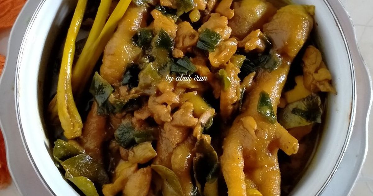 Ayam Kecap (toping mie ayam)