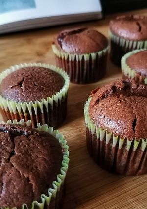 Une photo de Gâteau au chocolat et caramel beurre salé