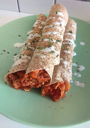 Una foto de Burritos de ropa vieja 🌯🌯