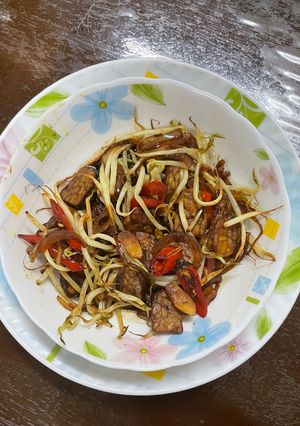 Gambar Tumis Taugeh Tempe