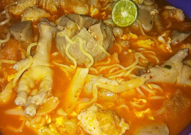 Resep Seblak x Indomie, Bikin Ngiler