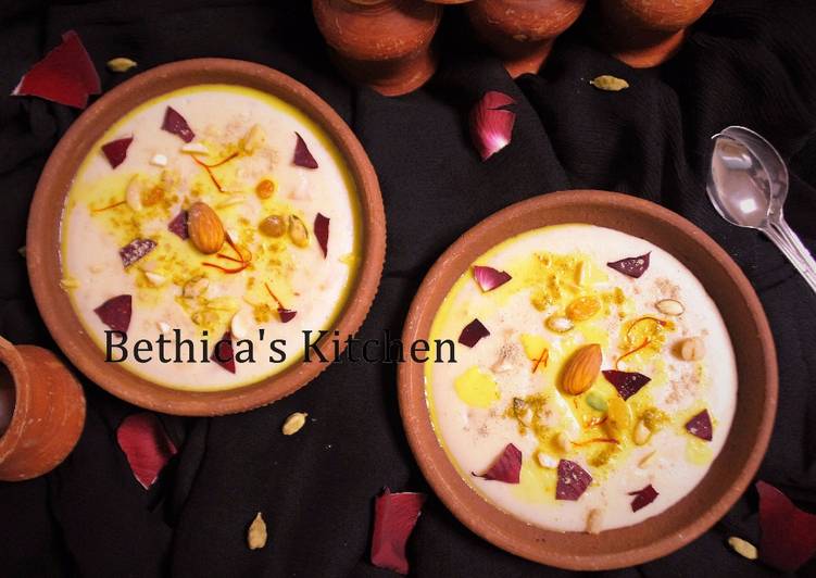 Gulkand Phirni