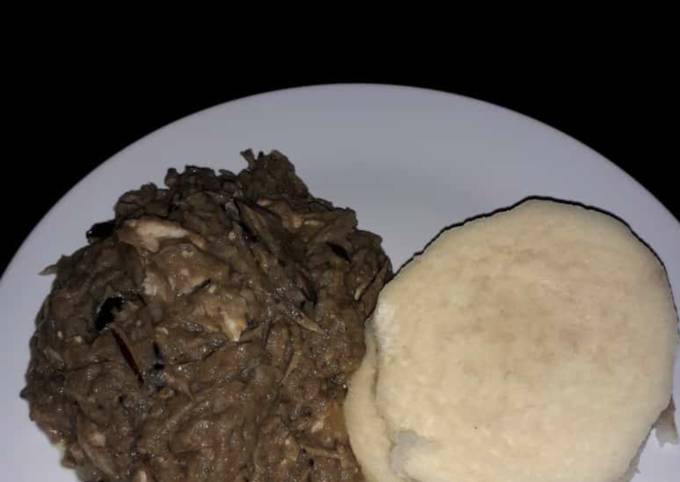 Simple Way to Make Ultimate Boiled yam with ugba sauce