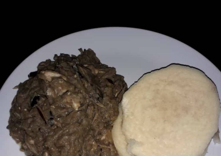 Recipe of Any-night-of-the-week Boiled yam with ugba sauce