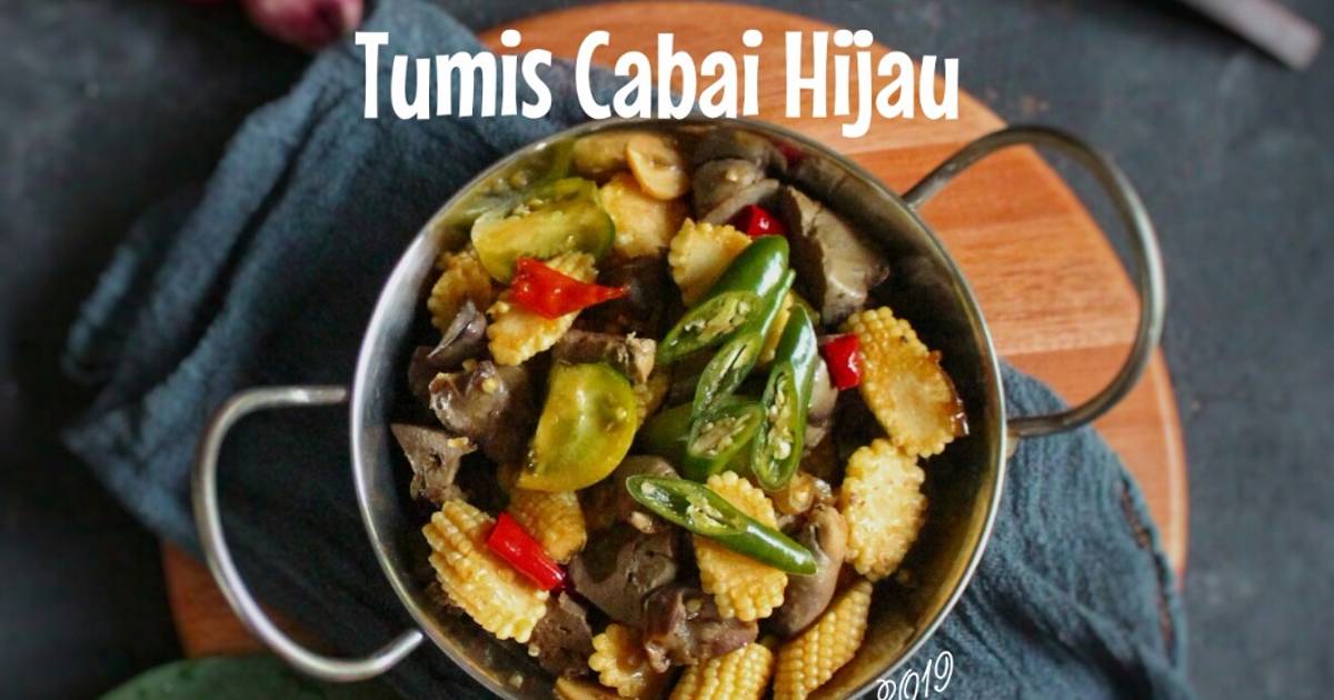 Resep Putren Ati Ampela Tumis Cabai Hijau Oleh Ida Dheadhena - Cookpad