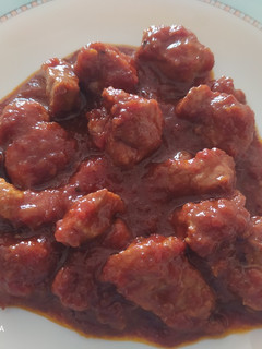 Una foto de Magra con tomate, receta de la gastronomía Murciana