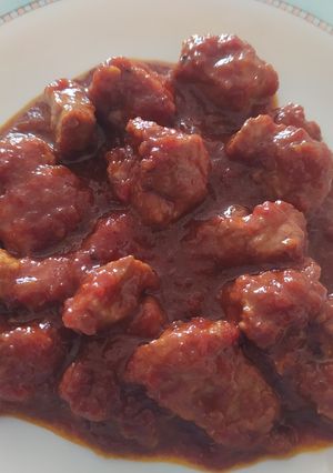 Una foto de Magra con tomate, receta de la gastronomía Murciana