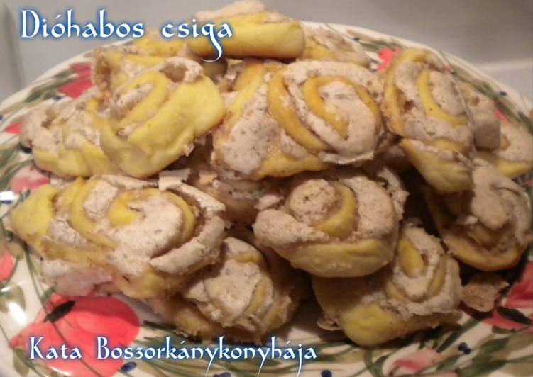 Dióhabos csiga (Gluténmentesen is)
