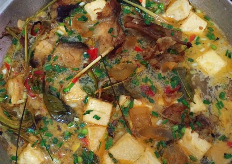Resep: Kotokan ikan pe, tahu, cecek yang Enak