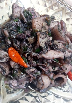 Foto resep Cumi Kuah Hitam
