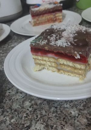 صورة لوصفة كيك بارد