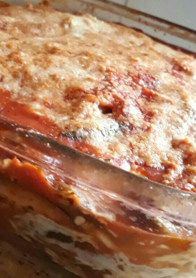 Una foto de Lasagna de berenjenas