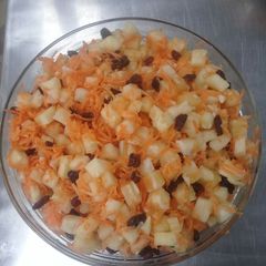 A picture of Pineapple carrot salad.