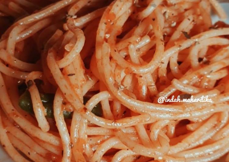 Resep Spaghetti Bolognese (without butter and cheese), Bisa Manjain Lidah