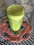 Licuado de espinacas y plátano