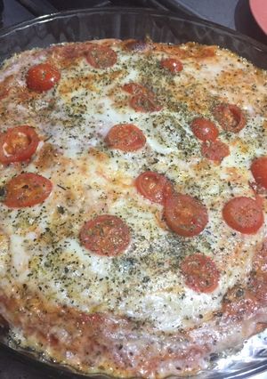Una foto de Tortipizza SIN HARINA