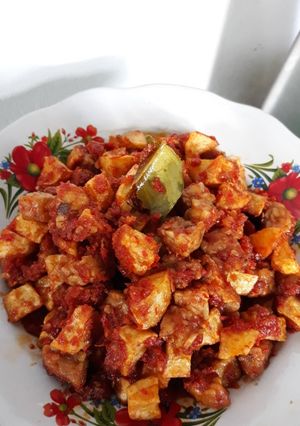 Foto resep Tempe kentang balado