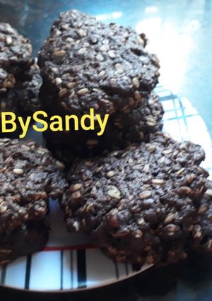 Una foto de Cookies veganas de avena. 5' de Preparación. 15' de cocción #DMA
