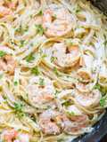 Shrimp Pasta Dish