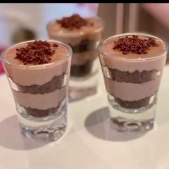 A picture of Coffee & Chocolate Glass Dessert.