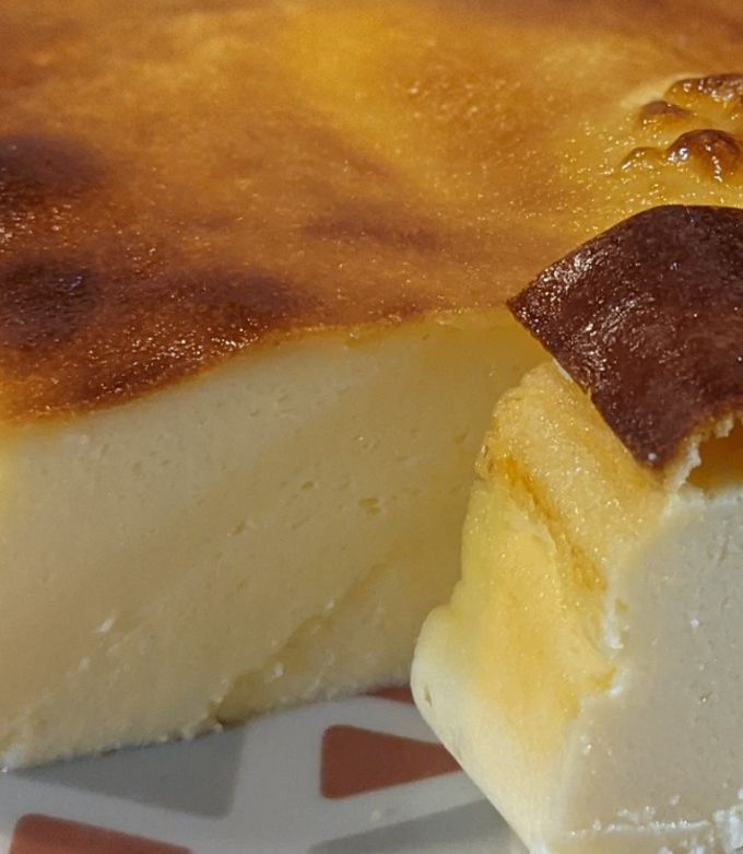 Una foto de Tarta de yogur griego en freidora de aire, Cosori de 4,7 litros