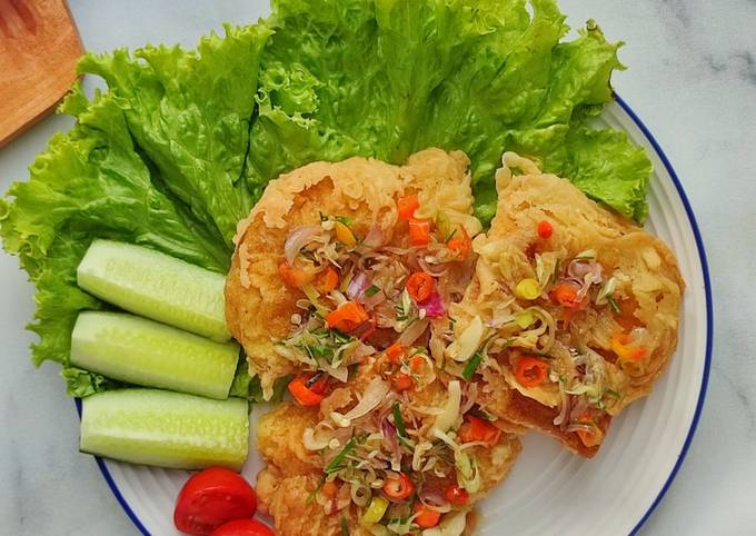 Resep Telur Krispi Sambal Matah Oleh Ellaelloet Cookpad