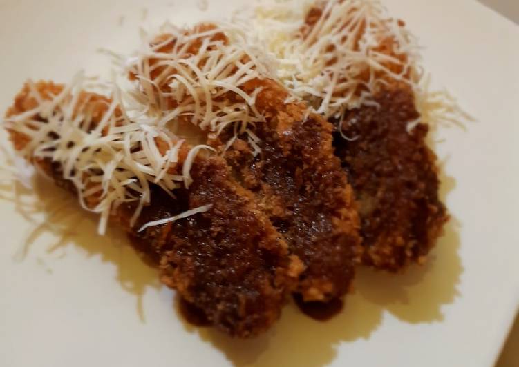7. Pisang nuget coklat