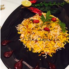 A picture of Mix veg poha.