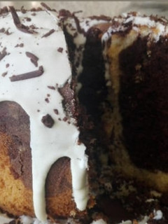 Una foto de Torta marmolada