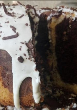 Una foto de Torta marmolada