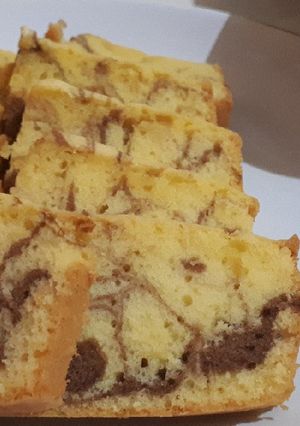 Foto resep Bolu jadul marmer simple dgn chocolatos