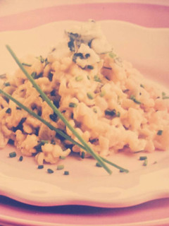 Una foto de Risotto 3 quesos