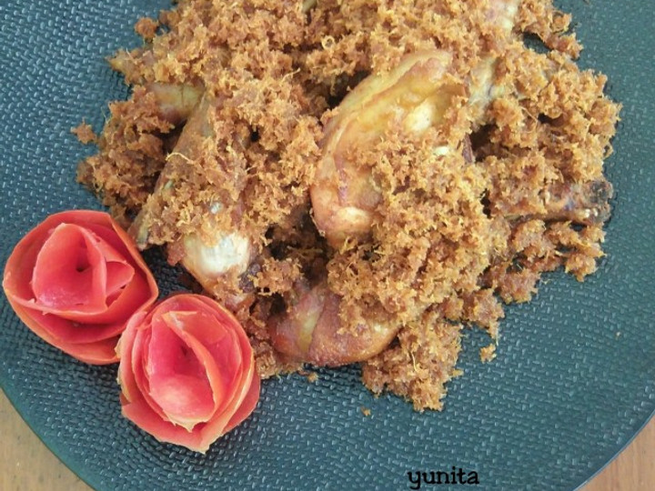 Resep: Ayam Goreng Serundeng Kelapa &amp;amp; Lengkuas Simpel