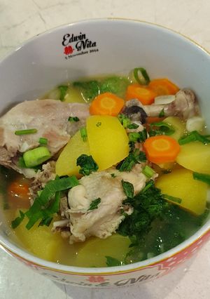 Foto resep Sop Jahe Ayam Kampung Simple