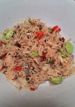 Foto resep Tumis bawang teri medan