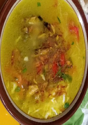 Foto resep Soto balung kuning curug