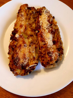 Una foto de Zucchini con relleno de carne que me sobró de empanadas 🇺🇾