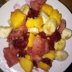 A picture of Fruit salad#4week challenge#authormarthon.